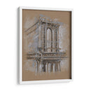 Estudio De Arquitectura De Pinceladas Iv - Ethan Harper | Cuadro decorativo de Canvas Lab