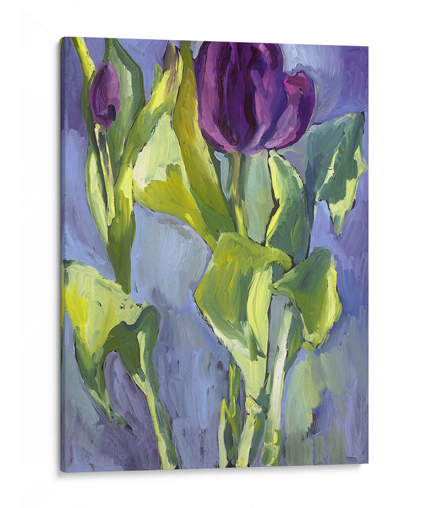 Flores De Primavera Violeta Ii - Erin McGee Ferrell | Cuadro decorativo de Canvas Lab