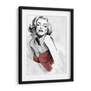 Marilyns Pose Vestido Rojo - Ellie Rahim | Cuadro decorativo de Canvas Lab