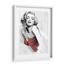 Marilyns Pose Vestido Rojo - Ellie Rahim | Cuadro decorativo de Canvas Lab
