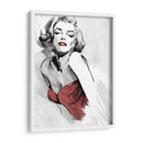Marilyns Pose Vestido Rojo - Ellie Rahim | Cuadro decorativo de Canvas Lab