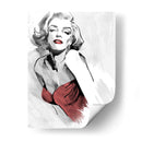 Marilyns Pose Vestido Rojo - Ellie Rahim | Cuadro decorativo de Canvas Lab