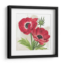 Anémonas Carmesí I - Grace Popp | Cuadro decorativo de Canvas Lab