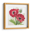 Anémonas Carmesí I - Grace Popp | Cuadro decorativo de Canvas Lab