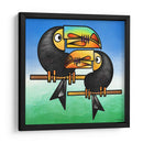 Tucanes - Gina Villalobos | Cuadro decorativo de Canvas Lab