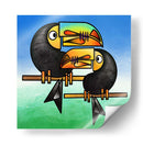 Tucanes - Gina Villalobos | Cuadro decorativo de Canvas Lab