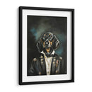 Distinguido Dachshund - Victoria Coleman | Cuadro decorativo de Canvas Lab