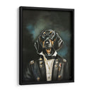 Distinguido Dachshund - Victoria Coleman | Cuadro decorativo de Canvas Lab