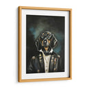 Distinguido Dachshund - Victoria Coleman | Cuadro decorativo de Canvas Lab