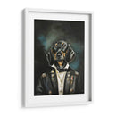 Distinguido Dachshund - Victoria Coleman | Cuadro decorativo de Canvas Lab