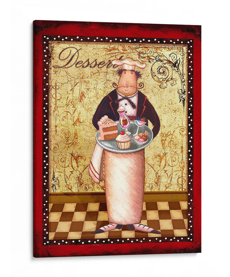 Chefs Bon Appetit Ii - Viv Eisner | Cuadro decorativo de Canvas Lab
