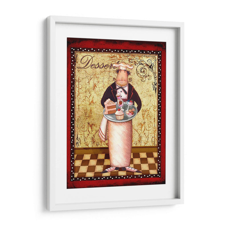 Chefs Bon Appetit Ii - Viv Eisner | Cuadro decorativo de Canvas Lab