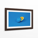 Naranja azulada | Cuadro decorativo de Canvas Lab