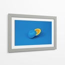 Naranja azulada | Cuadro decorativo de Canvas Lab