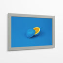 Naranja azulada | Cuadro decorativo de Canvas Lab