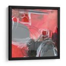 Abstracto Rojo Y Gris I - Jennifer Paxton Parker | Cuadro decorativo de Canvas Lab
