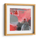 Abstracto Rojo Y Gris I - Jennifer Paxton Parker | Cuadro decorativo de Canvas Lab