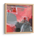 Abstracto Rojo Y Gris I - Jennifer Paxton Parker | Cuadro decorativo de Canvas Lab