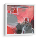 Abstracto Rojo Y Gris I - Jennifer Paxton Parker | Cuadro decorativo de Canvas Lab
