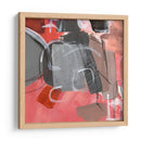 Resumen Rojo Y Gris Ii - Jennifer Paxton Parker | Cuadro decorativo de Canvas Lab