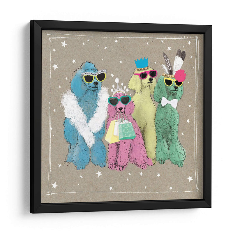 Fancypants Wacky Dogs Ii - Hammond Gower | Cuadro decorativo de Canvas Lab