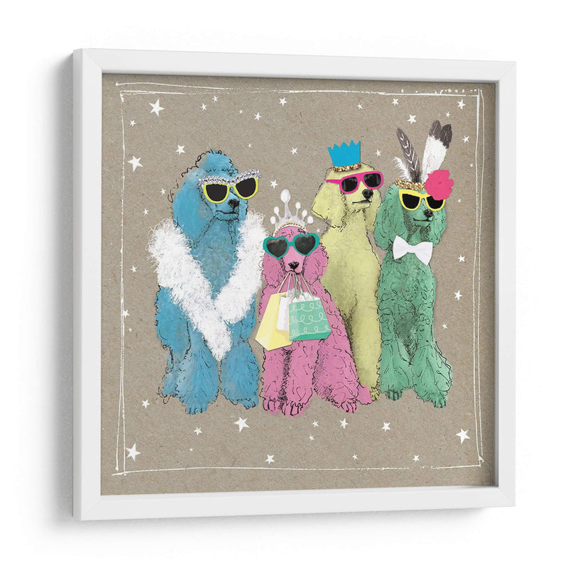 Fancypants Wacky Dogs Ii - Hammond Gower | Cuadro decorativo de Canvas Lab