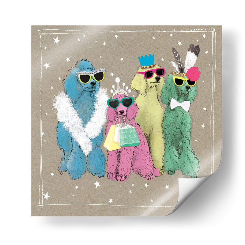 Fancypants Wacky Dogs Ii - Hammond Gower | Cuadro decorativo de Canvas Lab