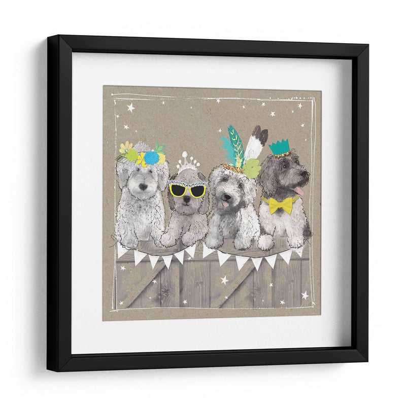 Fancypants Wacky Dogs Iii - Hammond Gower | Cuadro decorativo de Canvas Lab