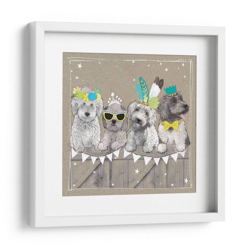 Fancypants Wacky Dogs Iii - Hammond Gower | Cuadro decorativo de Canvas Lab