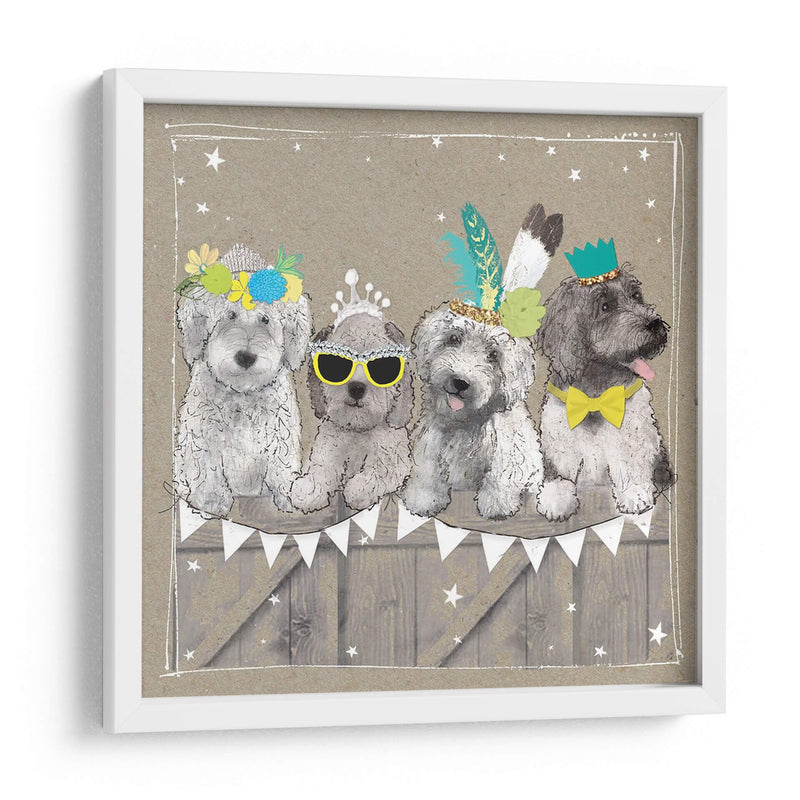 Fancypants Wacky Dogs Iii - Hammond Gower | Cuadro decorativo de Canvas Lab