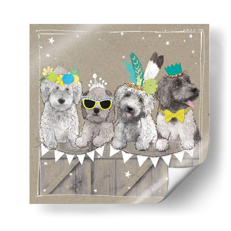 Fancypants Wacky Dogs Iii - Hammond Gower | Cuadro decorativo de Canvas Lab