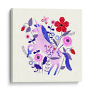 Folk Unicorni Ii - Victoria Borges | Cuadro decorativo de Canvas Lab