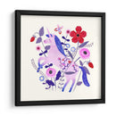 Folk Unicorni Ii - Victoria Borges | Cuadro decorativo de Canvas Lab