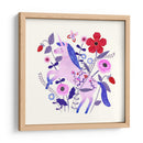 Folk Unicorni Ii - Victoria Borges | Cuadro decorativo de Canvas Lab