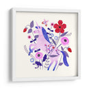 Folk Unicorni Ii - Victoria Borges | Cuadro decorativo de Canvas Lab