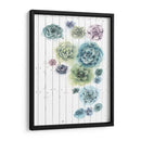 Shiplap Suculent Cluster I - Grace Popp | Cuadro decorativo de Canvas Lab
