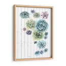 Shiplap Suculent Cluster I - Grace Popp | Cuadro decorativo de Canvas Lab