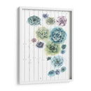 Shiplap Suculent Cluster I - Grace Popp | Cuadro decorativo de Canvas Lab