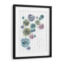 Shiplap Suculent Cluster Ii - Grace Popp | Cuadro decorativo de Canvas Lab