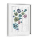 Shiplap Suculent Cluster Ii - Grace Popp | Cuadro decorativo de Canvas Lab