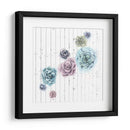 Shiplap Suculent Cluster Iii - Grace Popp | Cuadro decorativo de Canvas Lab