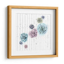 Shiplap Suculent Cluster Iii - Grace Popp | Cuadro decorativo de Canvas Lab