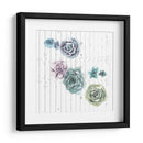 Shiplap Suculent Cluster Iv - Grace Popp | Cuadro decorativo de Canvas Lab