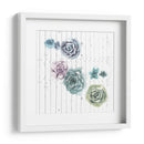 Shiplap Suculent Cluster Iv - Grace Popp | Cuadro decorativo de Canvas Lab