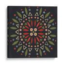 Mandala Folclórica Iv - Emma Scarvey | Cuadro decorativo de Canvas Lab