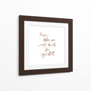 Nada por sentado | Cuadro decorativo de Canvas Lab