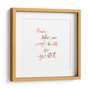 Nada por sentado | Cuadro decorativo de Canvas Lab