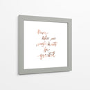 Nada por sentado | Cuadro decorativo de Canvas Lab