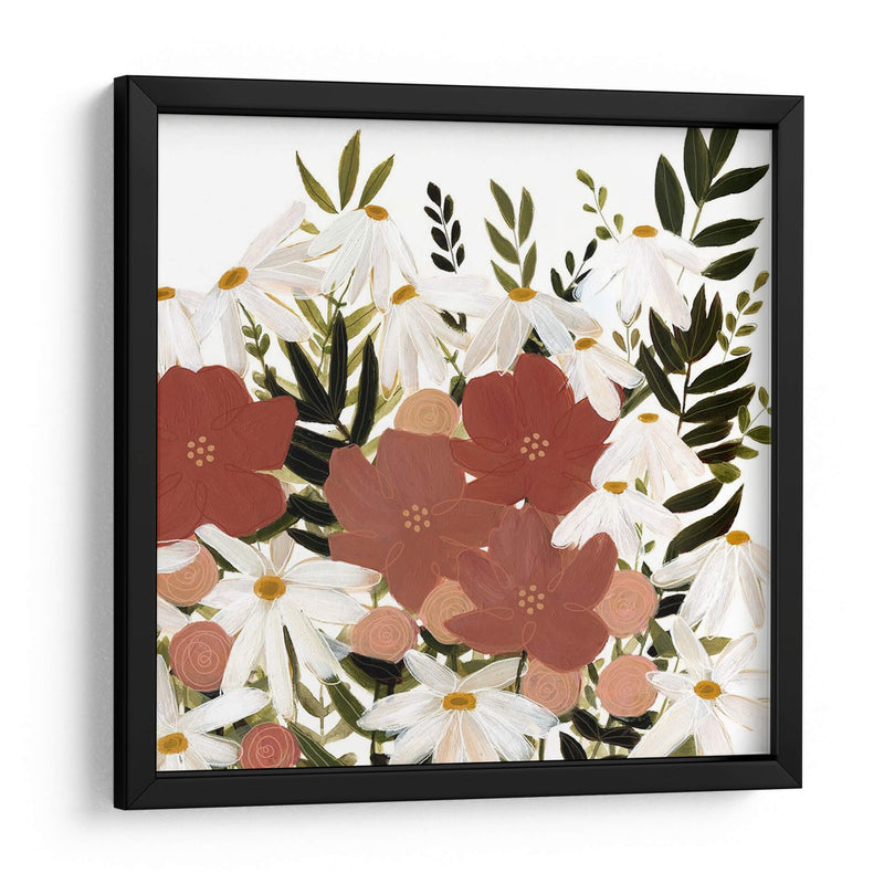 Terracotta Wildflowers I - Emma Scarvey | Cuadro decorativo de Canvas Lab