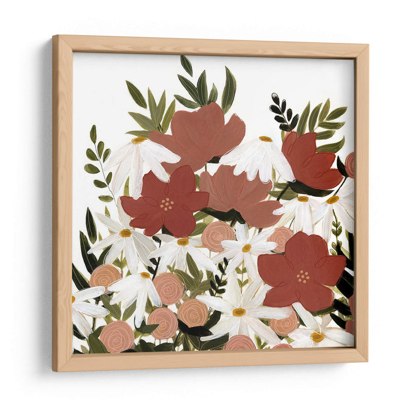 Terracotta Wildflowers Ii - Emma Scarvey | Cuadro decorativo de Canvas Lab